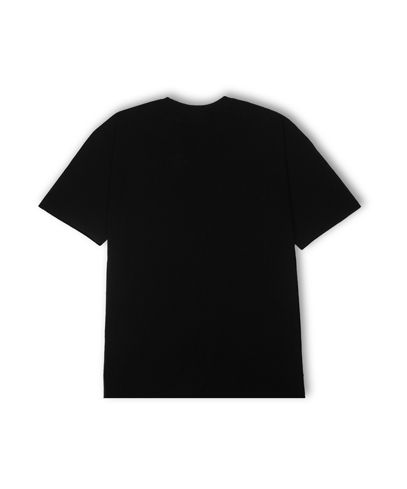 오버핏 FED 시그니처 로고 티셔츠 - 레드