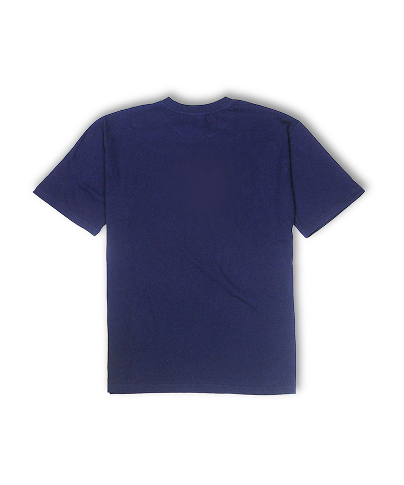 오버핏 FED 시그니처 로고 티셔츠 - 네이비